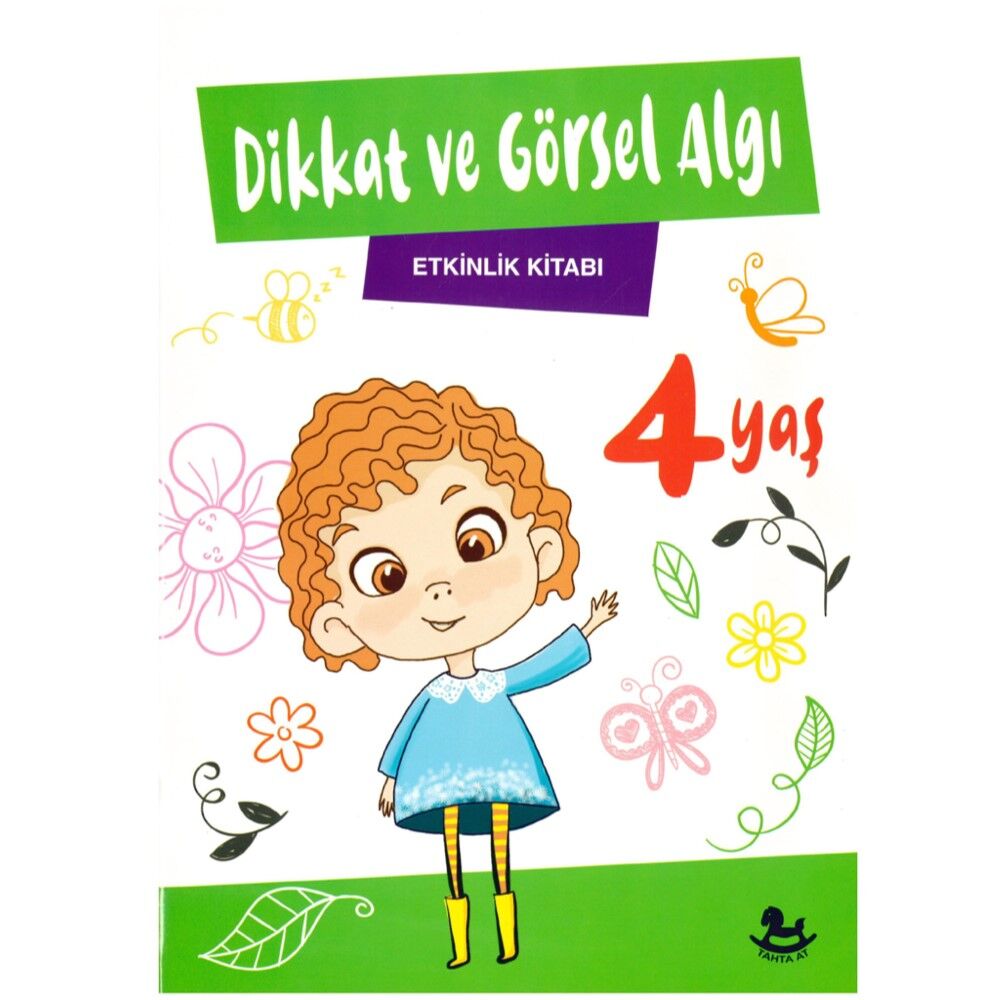 Keskin Tahta At Hikaye Kitabı Dikkat Ve Görsel Algı +4