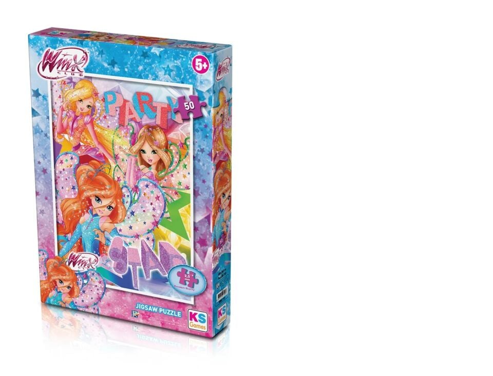 Ks Games 50 Parça Puzzle Winx
