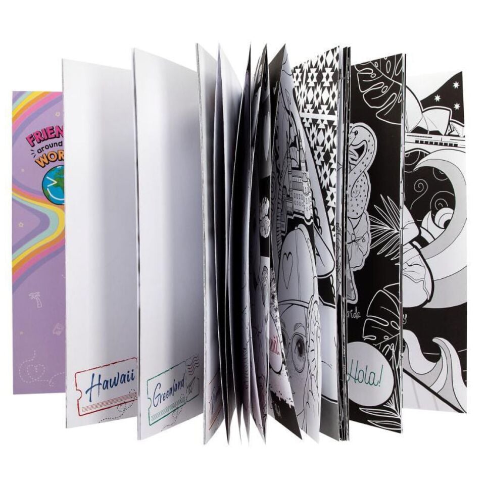 Top Model Colour & Design Book Tasarım Ve Boyama Defteri