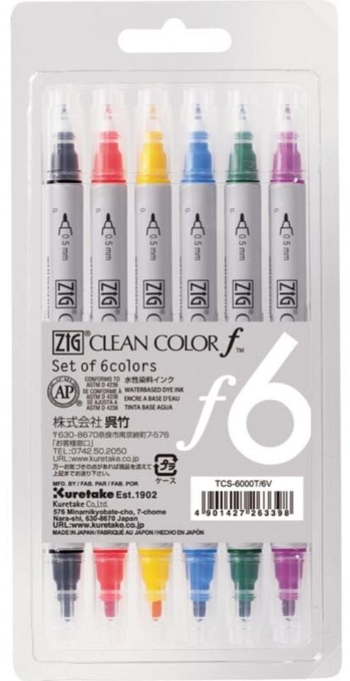 Zig Clean Color F Tcs-6000T/ 6V 6 Lı