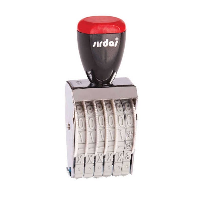 Sırdaş Numaratör 9 Mm 6 Hane