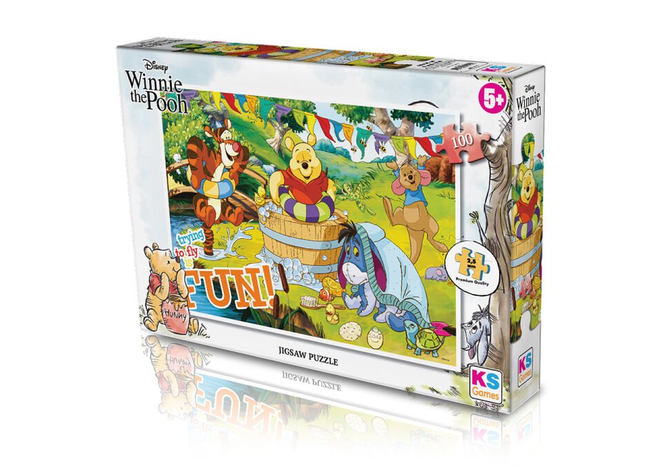 Ks Games 100 Parça Puzzle Winnie The Pooh