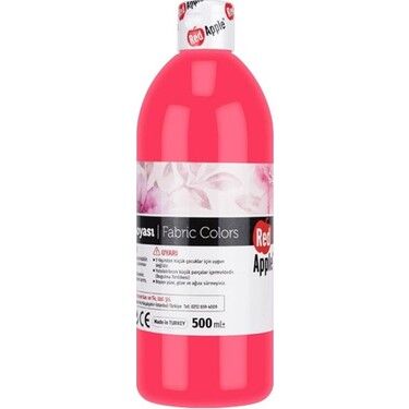 Red Apple Kumaş Boyası 500 ml Pembe