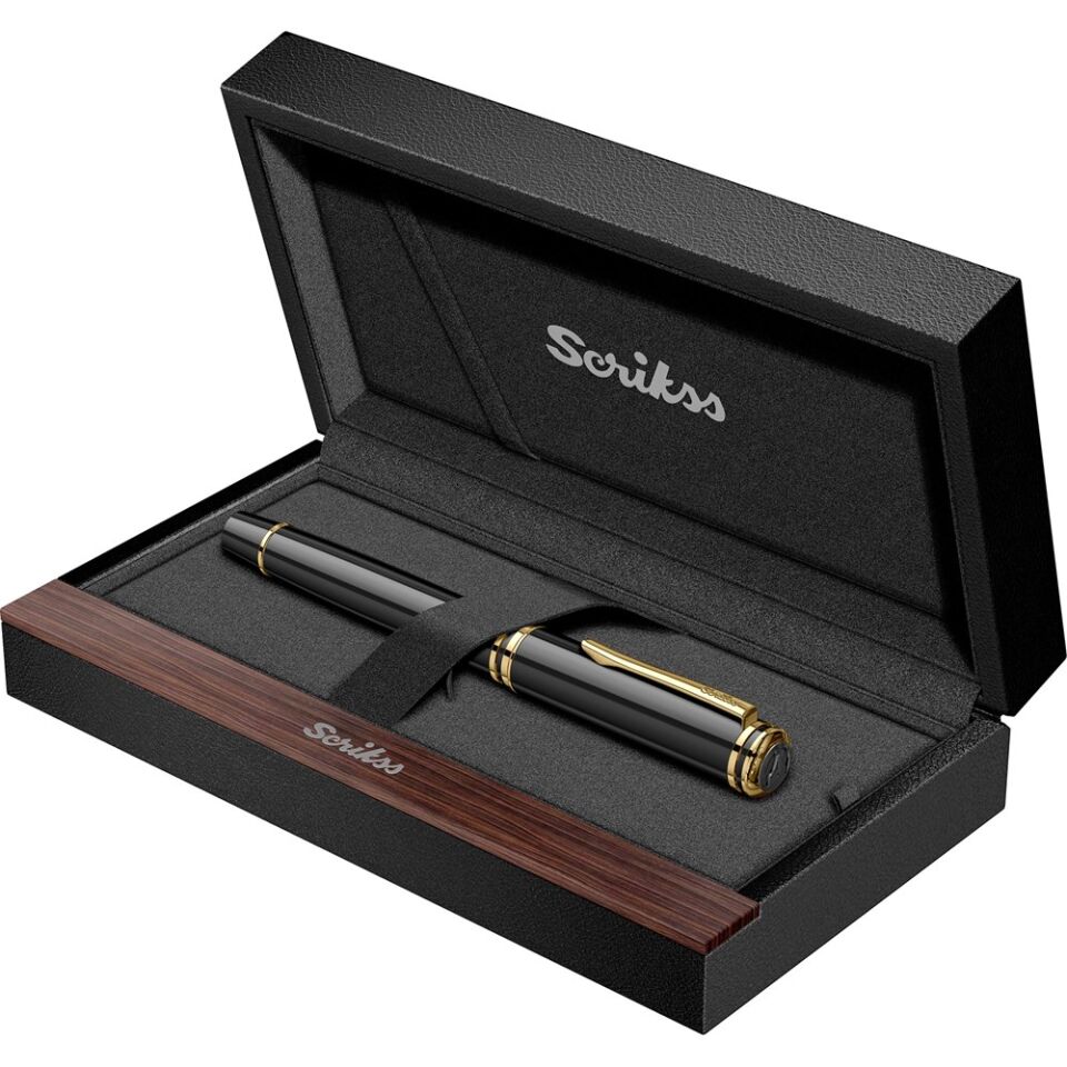 Scrikss Dolma Kalem Fortune Siyah M Uç