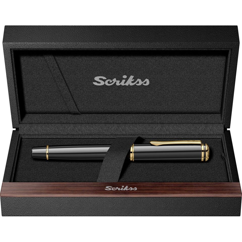 Scrikss Dolma Kalem Fortune Siyah M Uç