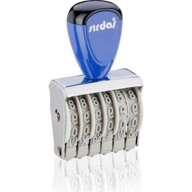 Sırdaş Numaratör 3,8 Mm 6 Hane