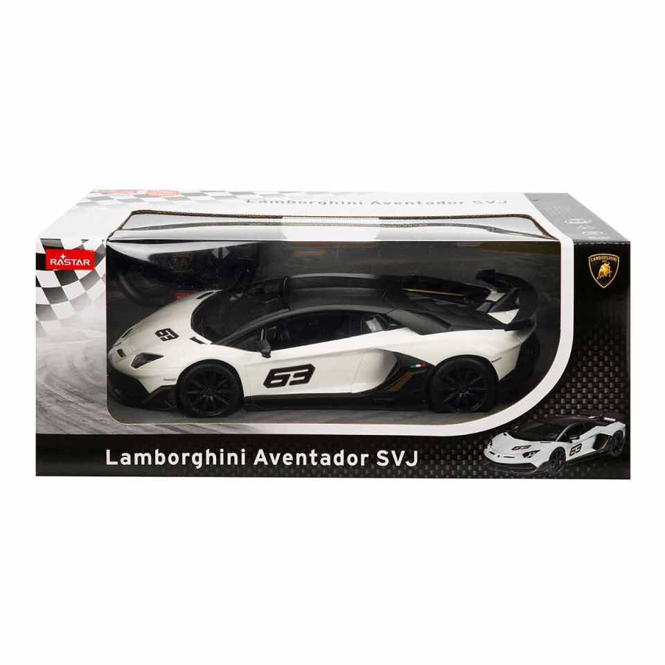 Lamborghini Aventador Svj 2.4 Ghz. Işıklı Beyaz