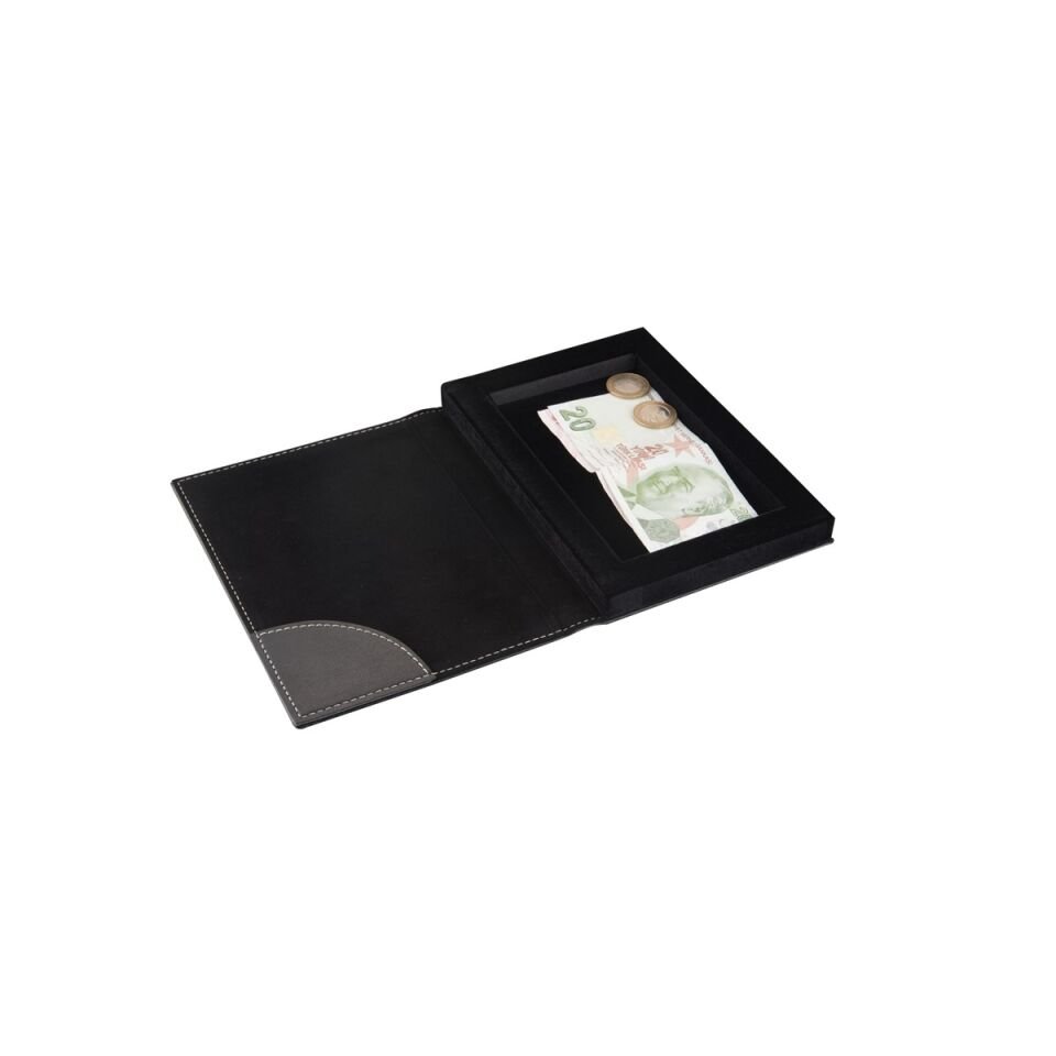 2K Hesap Kutusu 4006S Siyah 14x20 Cm