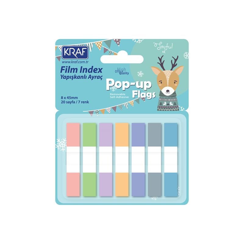 Kraf İndex Film 8x45 Pop-up 7 Renk