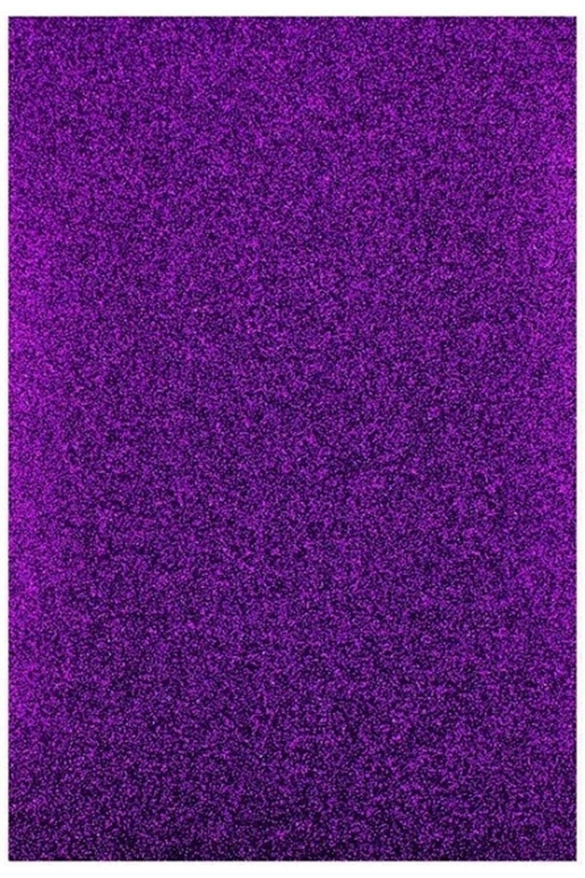 Alex Fon Kartonu Simli 50x70 Cm Mor