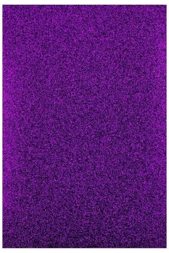 Alex Fon Kartonu Simli 50x70 Cm Mor