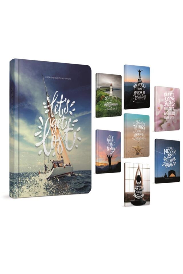 Gıpta Travel Journal İp Dikişli Sert Kapak Defter