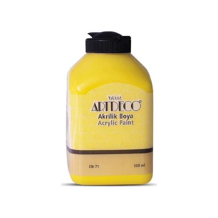 Artdeco Akrilik Boya 500 Ml Koyu Sarı 3602