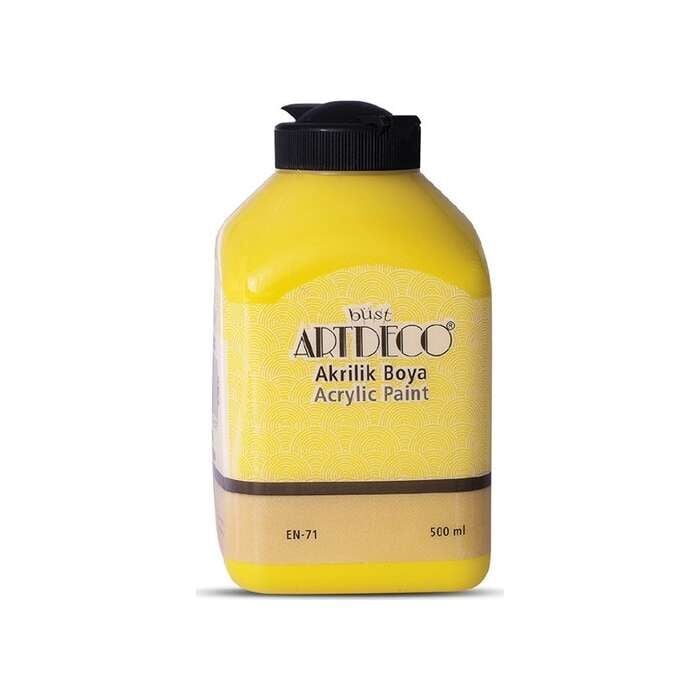 Artdeco Akrilik Boya 500 Ml Koyu Sarı 3602