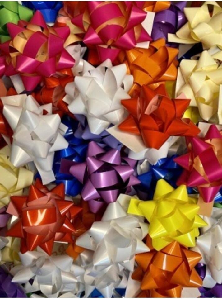 Astaş No 2 Yıldız Rafya Metalik Karışık 100 Lü