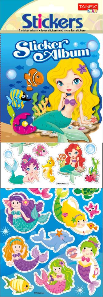 Tanex Tnx-25481 Artistik Deniz Kızı Albüm Serisi