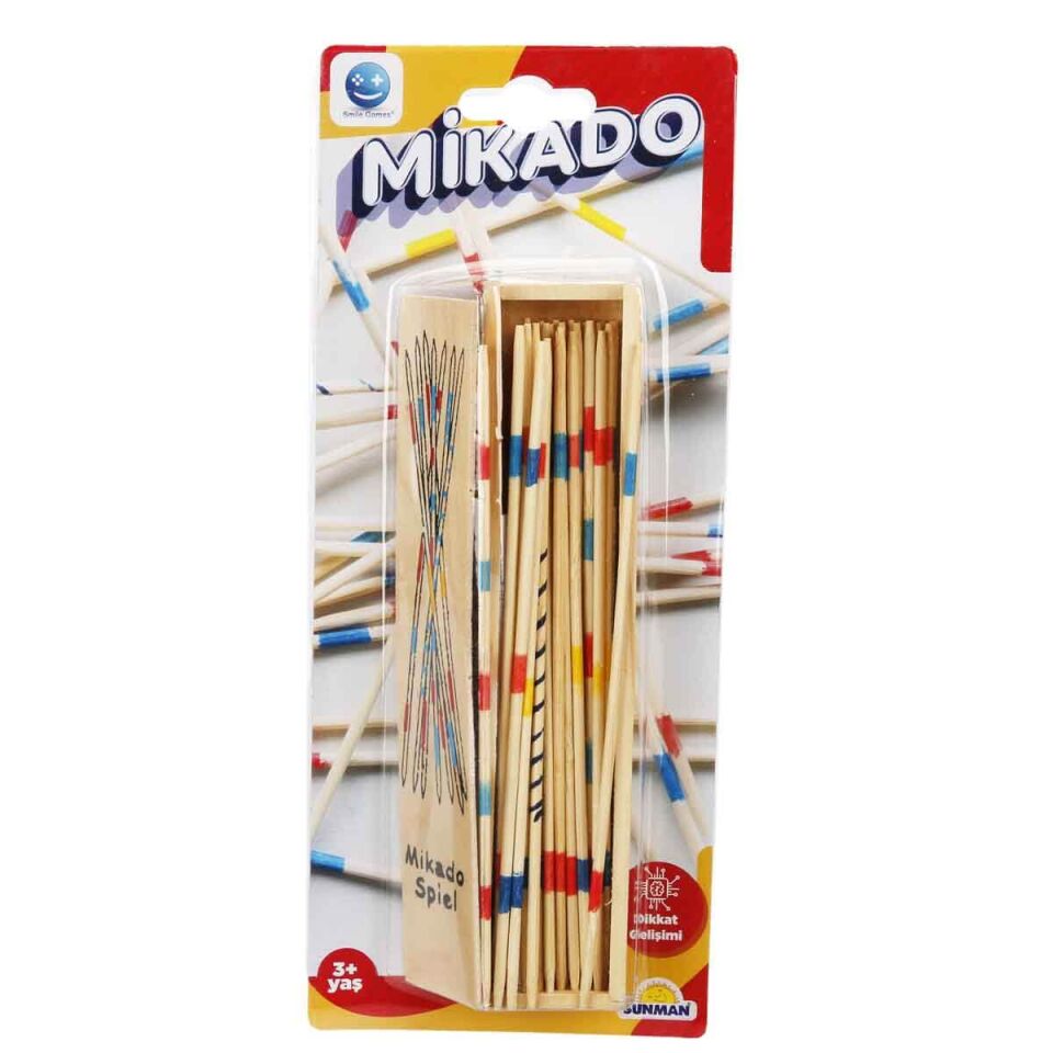 Sunman Mikado Tahta Oyunu 18 Cm Kutulu