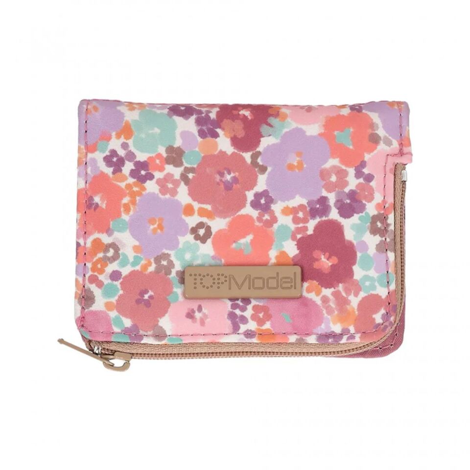 Top Model Cüzdan Çiçek Desenli