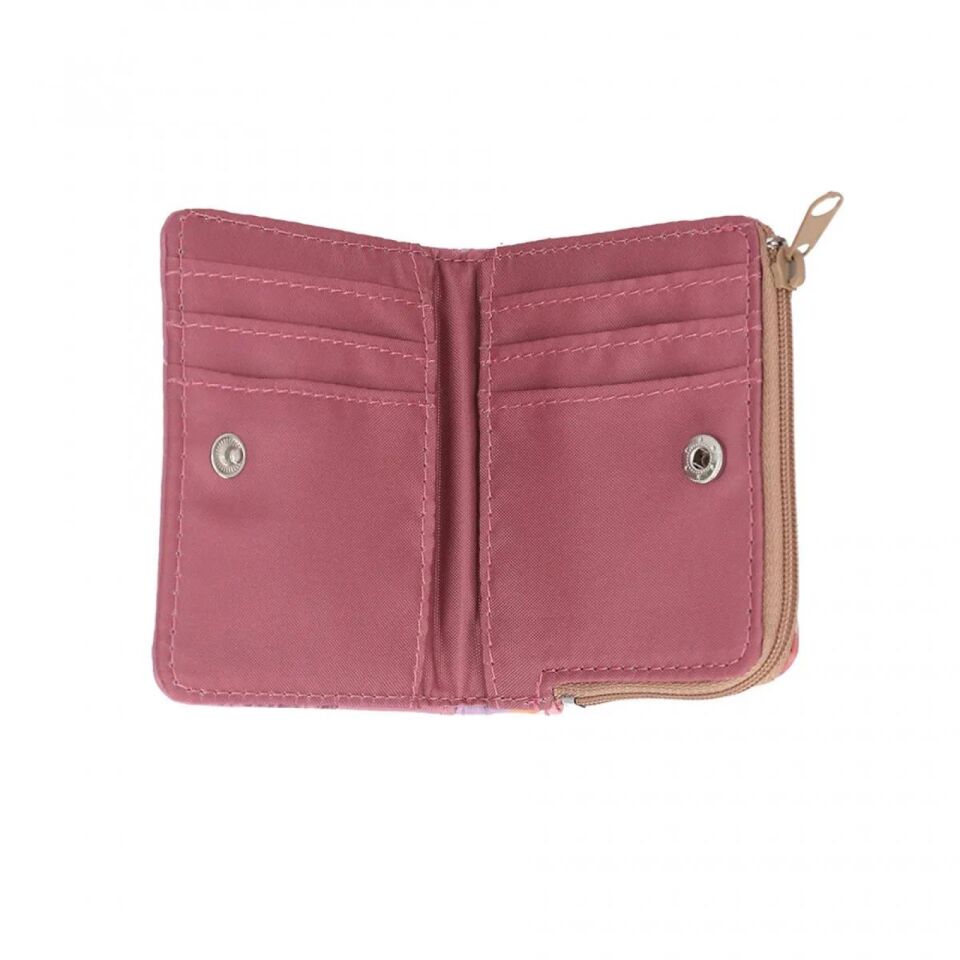 Top Model Cüzdan Çiçek Desenli