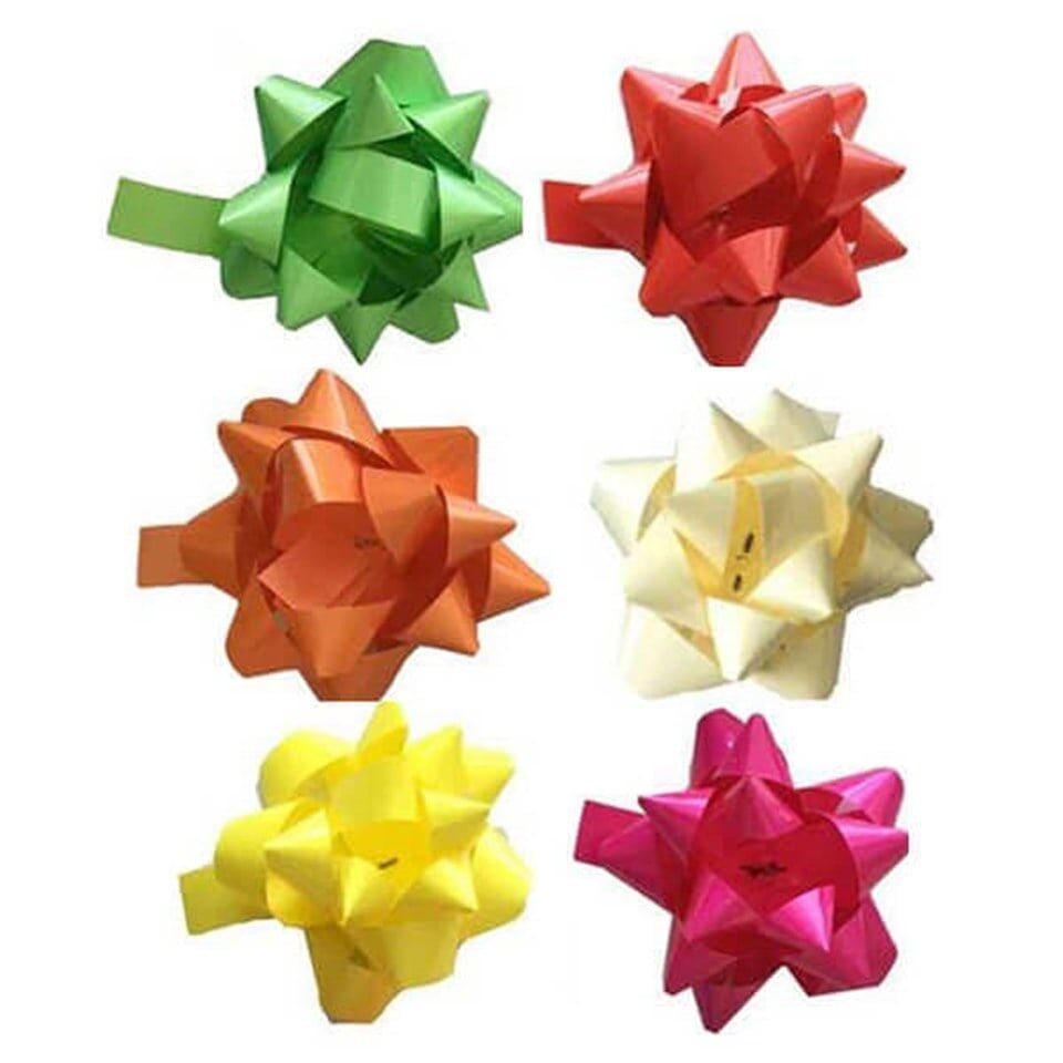 Astaş No 2 Yıldız Rafya Pastel Karışık 100 Lü