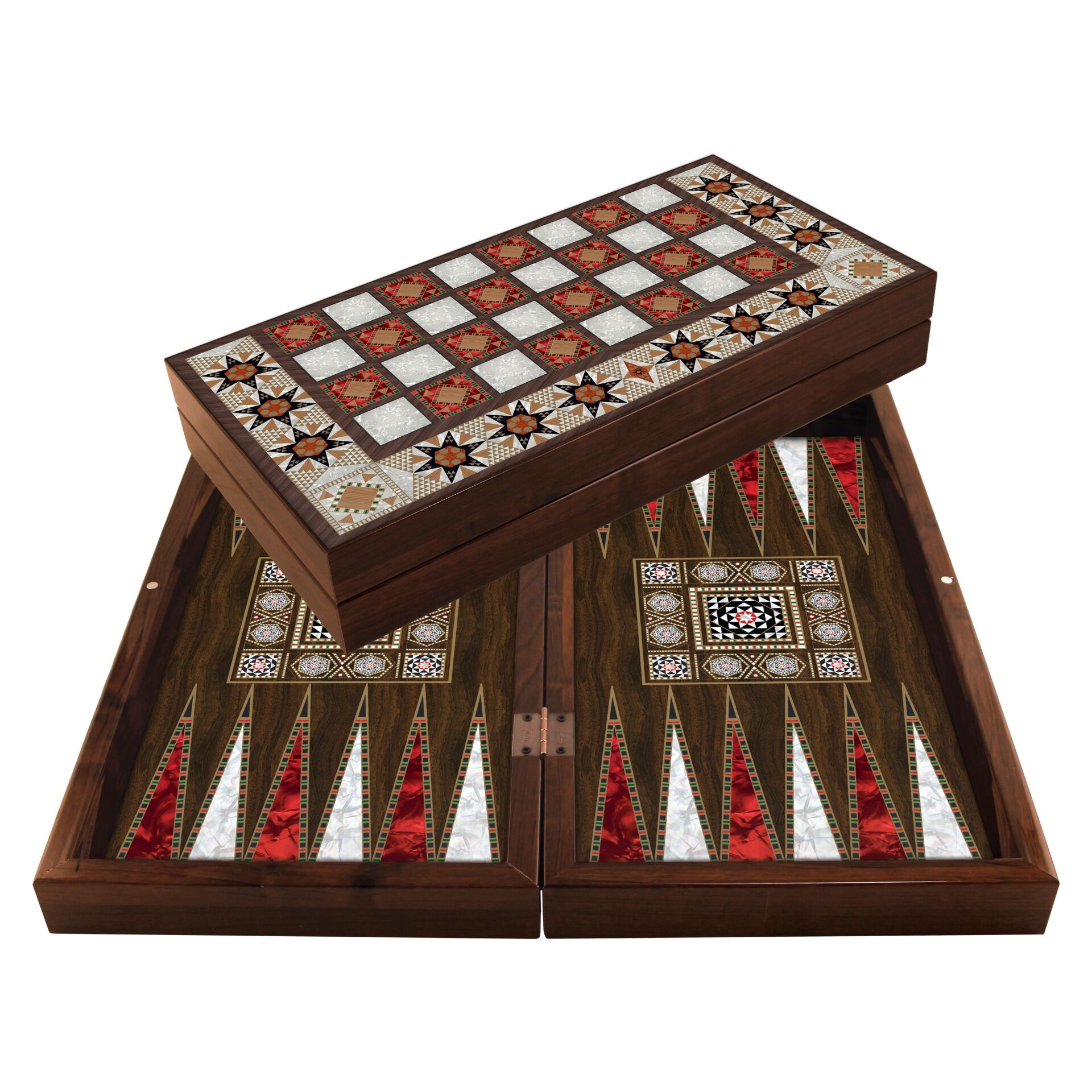 Star Parlak Profil Sedef Suriye Tavla Takımı