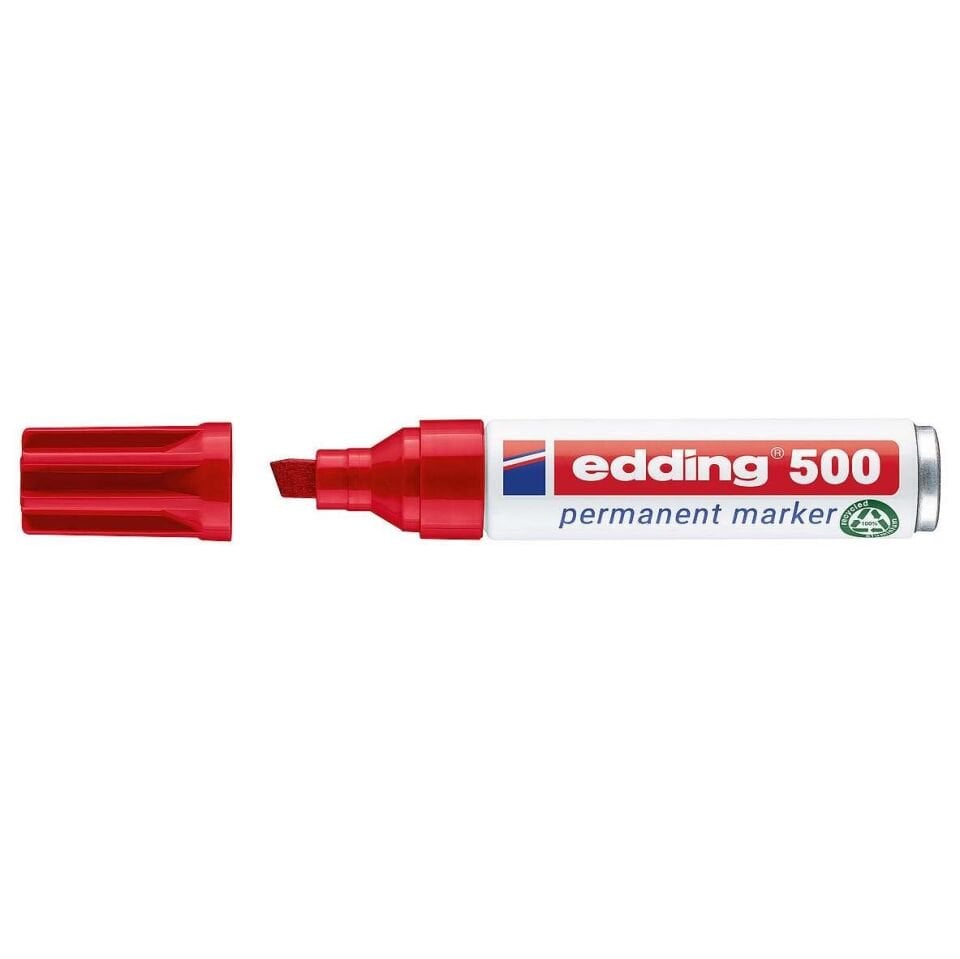 Edding 500 Permanent Markör Kırmızı