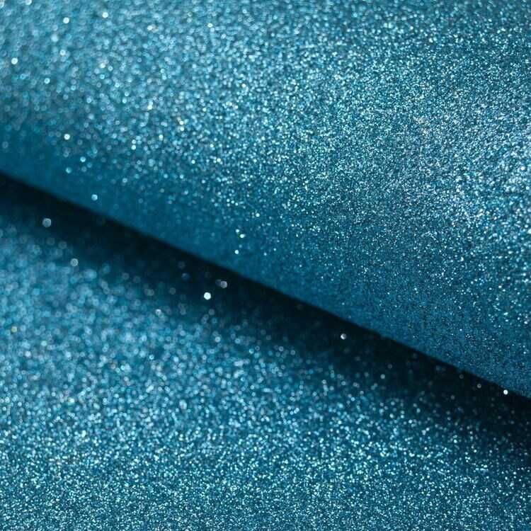 Alex Fon Kartonu Simli 50x70 Cm Mavi