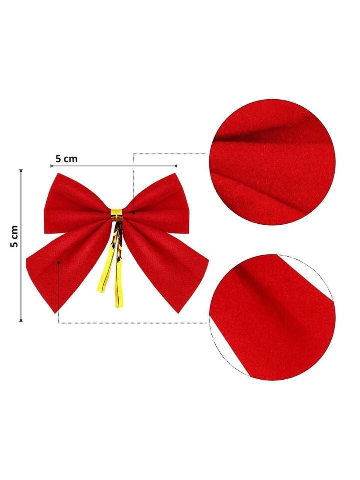 Astaş Dekoratif Kadife Fiyonk 5 Cm