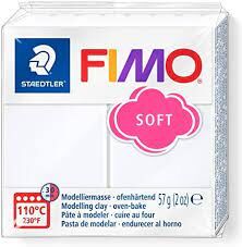Staedtler 8020-0 07 Modelleme Kili Fimo Soft 57 Gr Beyaz