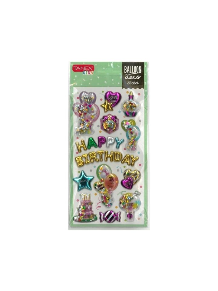 Tanex Tnx-26003 Balon-3 Serisi Etiketi