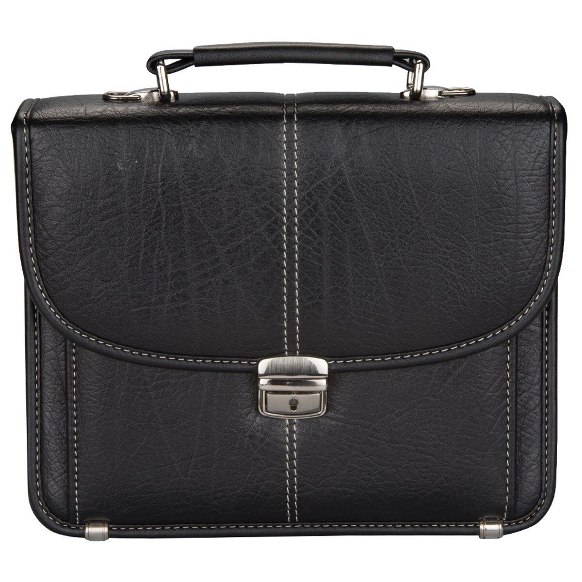 2K Evrak Çantası 3 Cepli Yatay 4790Y Siyah 22x25 Cm