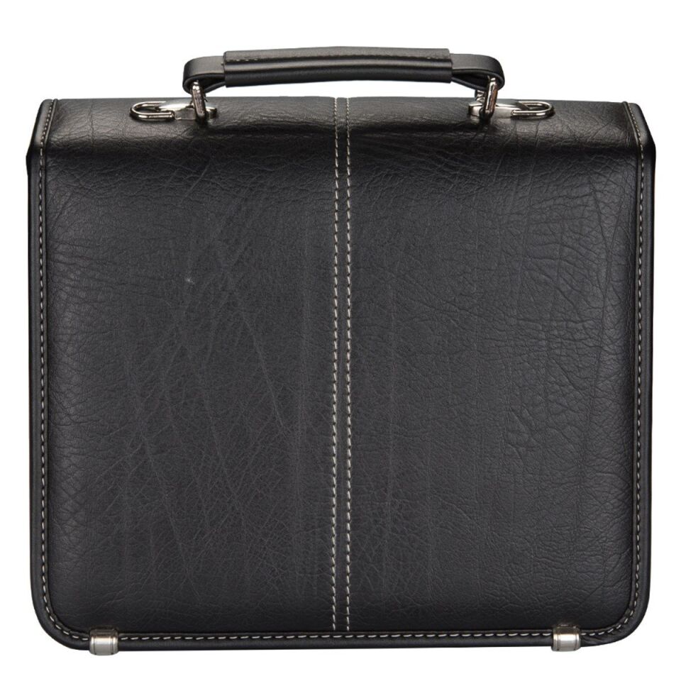 2K Evrak Çantası 3 Cepli Yatay 4790Y Siyah 22x25 Cm