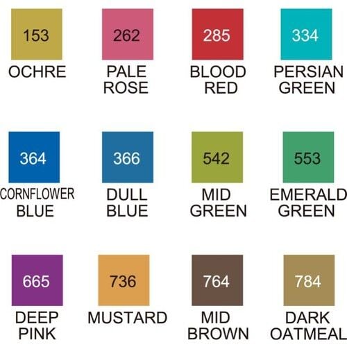 Zig Kurecolor Twın S Kc-3000/12B4 12 Li Dull Colors