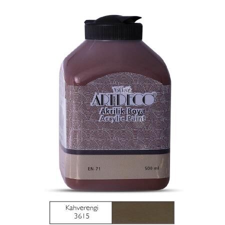 Artdeco Akrilik Boya 500 Ml Kahverengi 3615
