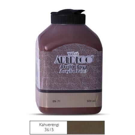 Artdeco Akrilik Boya 500 Ml Kahverengi 3615