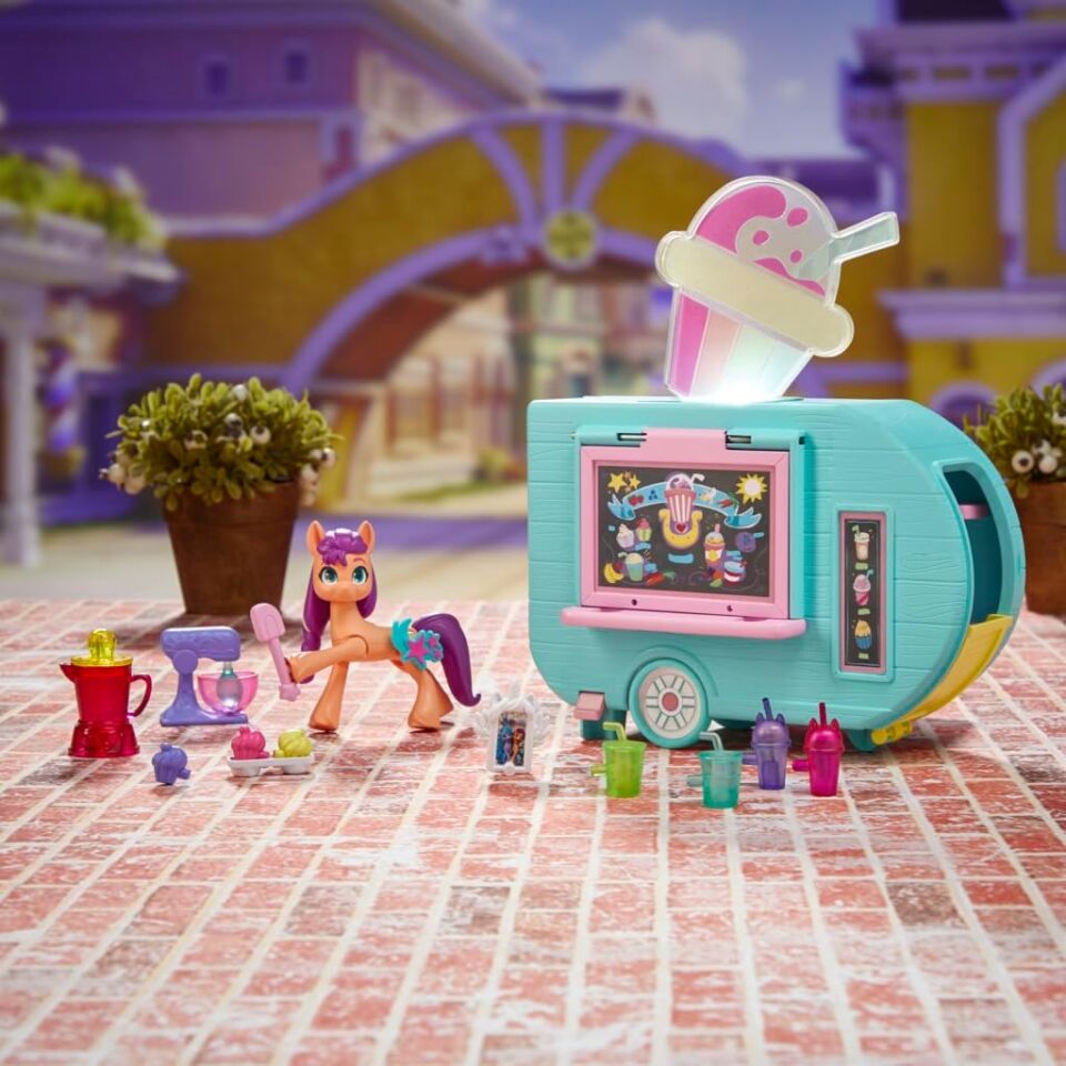 My Little Pony Sunny Starscout Smoothie Arabası
