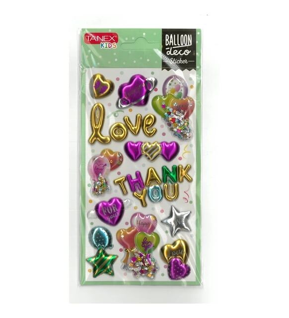 Tanex Tnx-26006 Balon-6 Serisi Etiketi