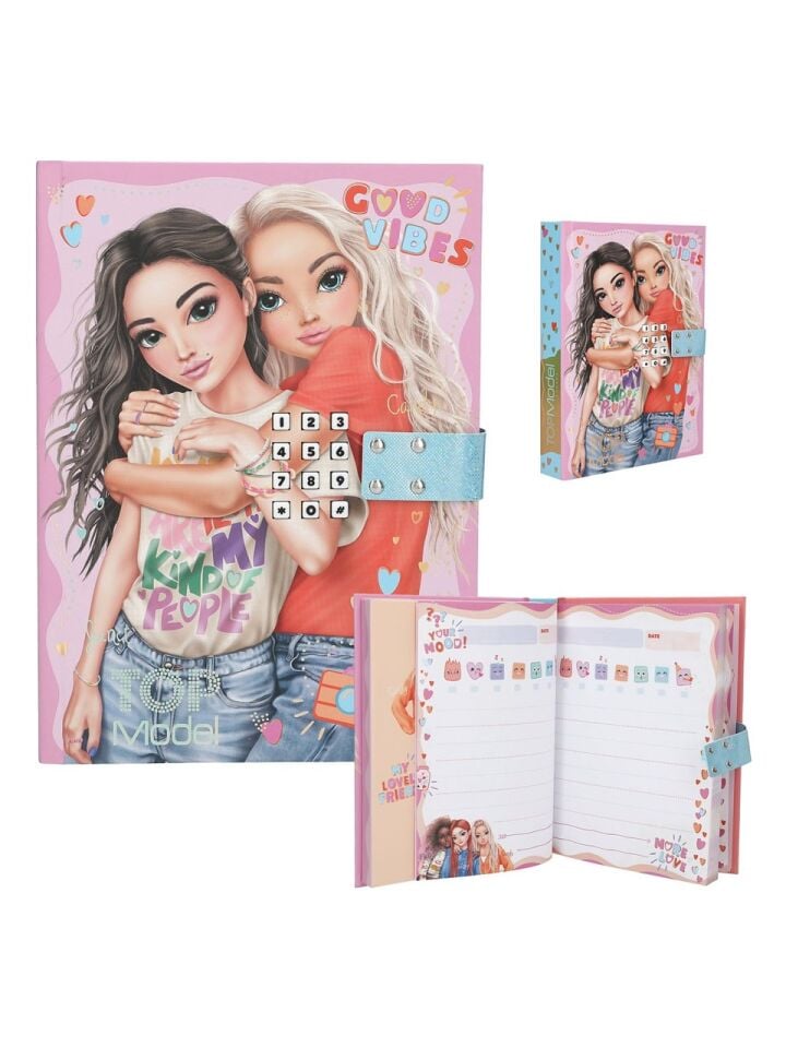 Top Model Sesli ve Kilitli Günlük