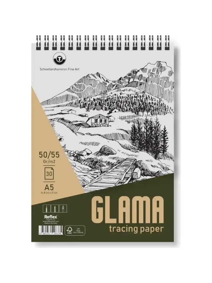 Güven Art Schoellershammer Glama Tracing Paper Pad A5 60 Gr