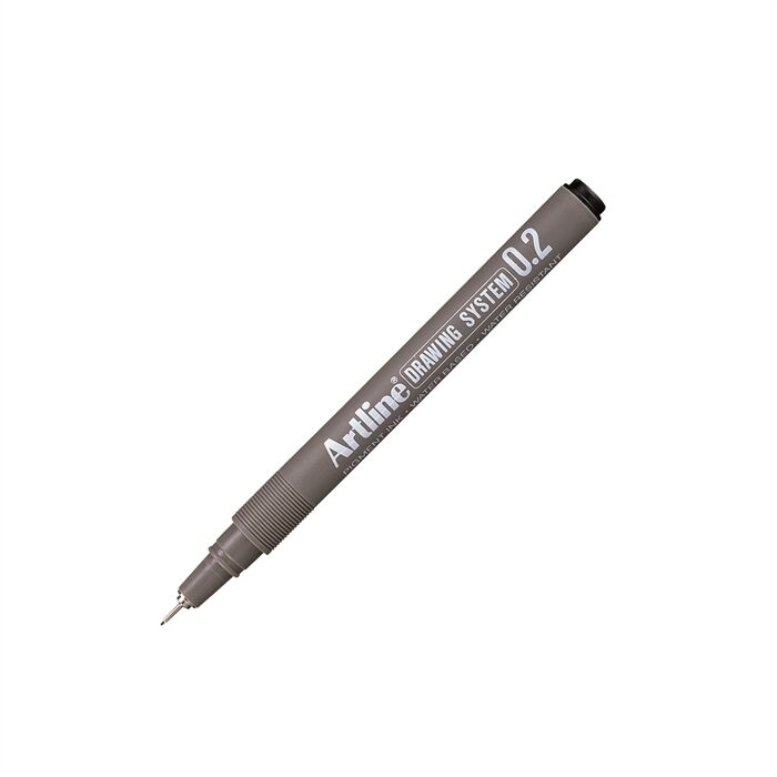 Artline Drawing System 0.2 Çizim Kalemi Uç:0,2 Mm Siyah