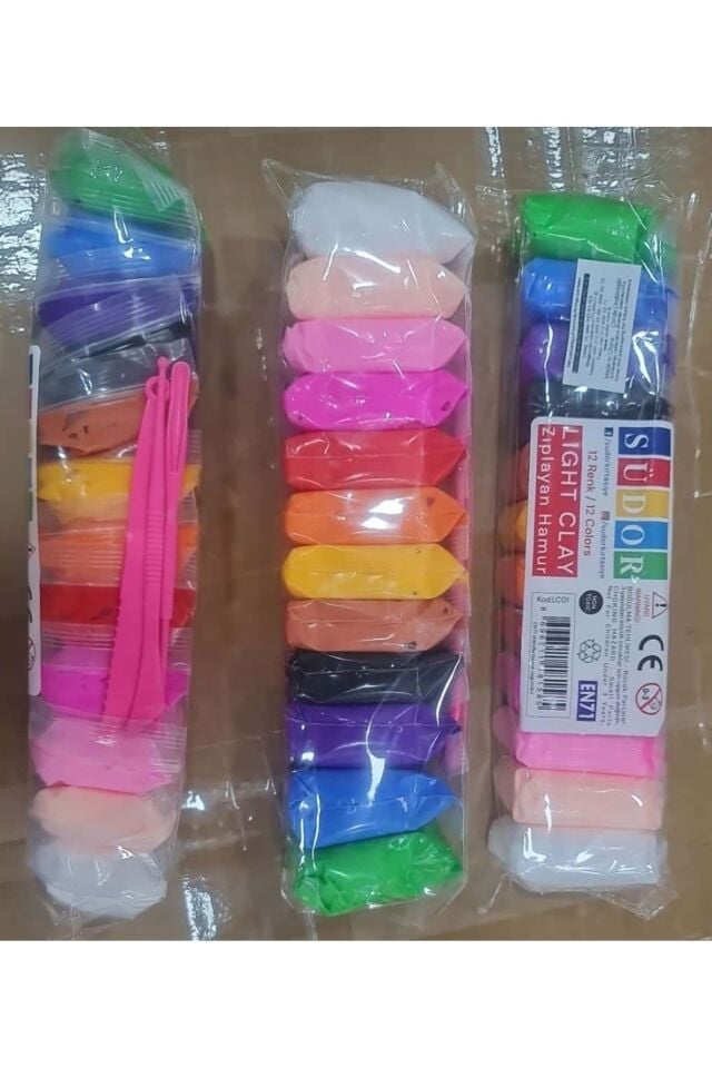 Südor Süper Soft 12 Renk Zıplayan Hamur