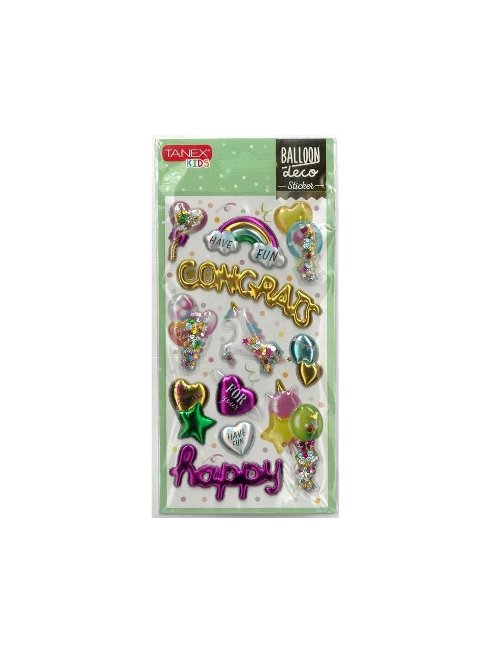 Tanex Tnx-26007 Balon-7 Serisi Etiketi