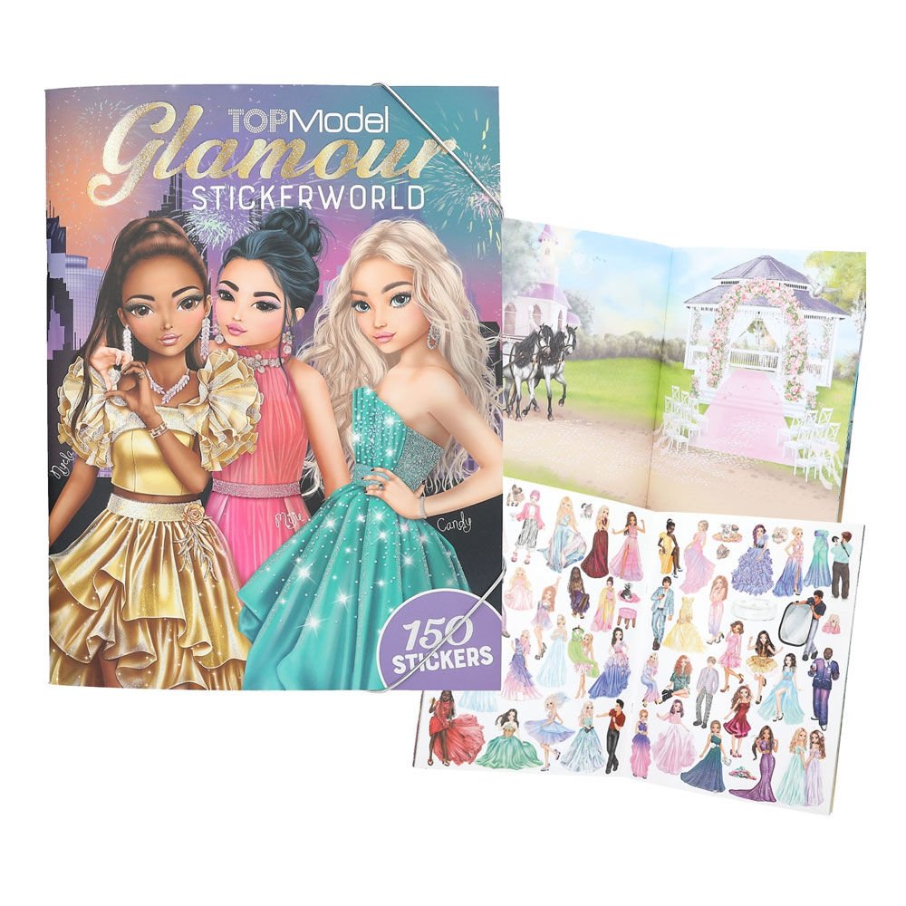 Top Model Glamour Sticker Dünyası