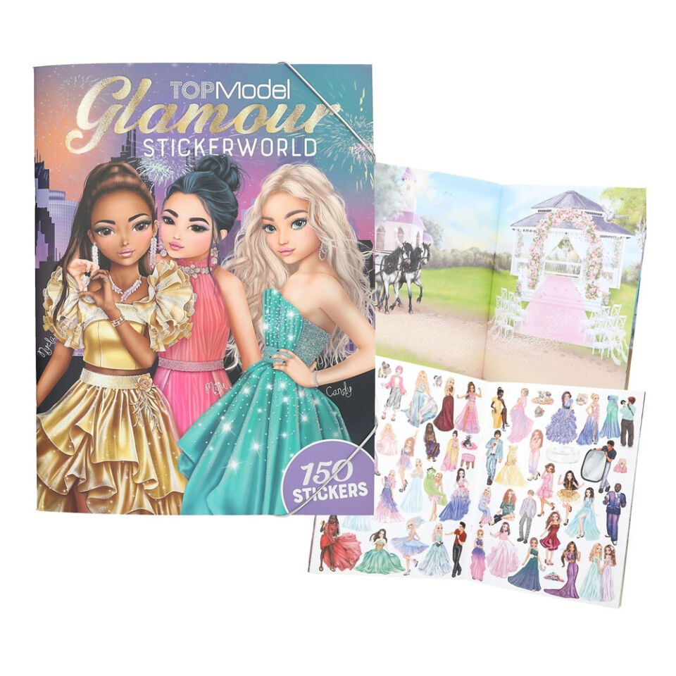 Top Model Glamour Sticker Dünyası