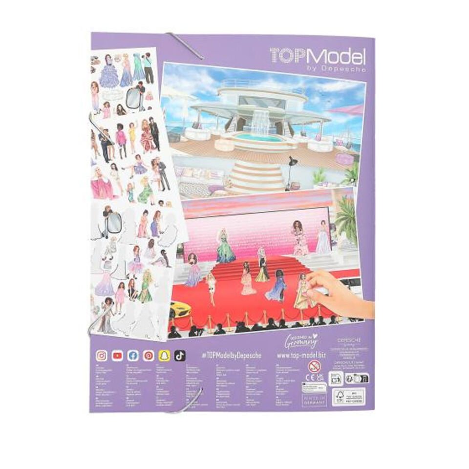 Top Model Glamour Sticker Dünyası