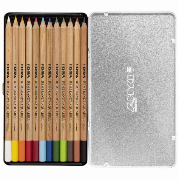 Lyra Rembrandt Aquarell 12 Li Metal Kutu
