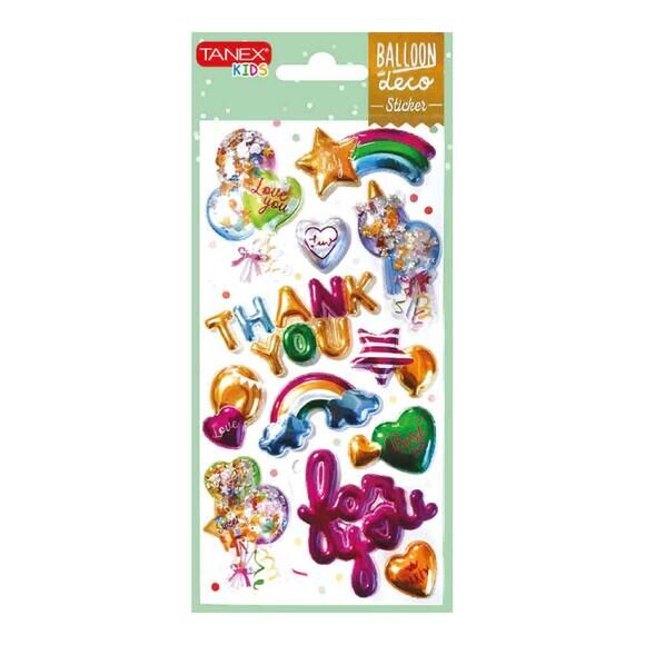 Tanex Tnx-26008 Balon-8 Serisi Etiketi