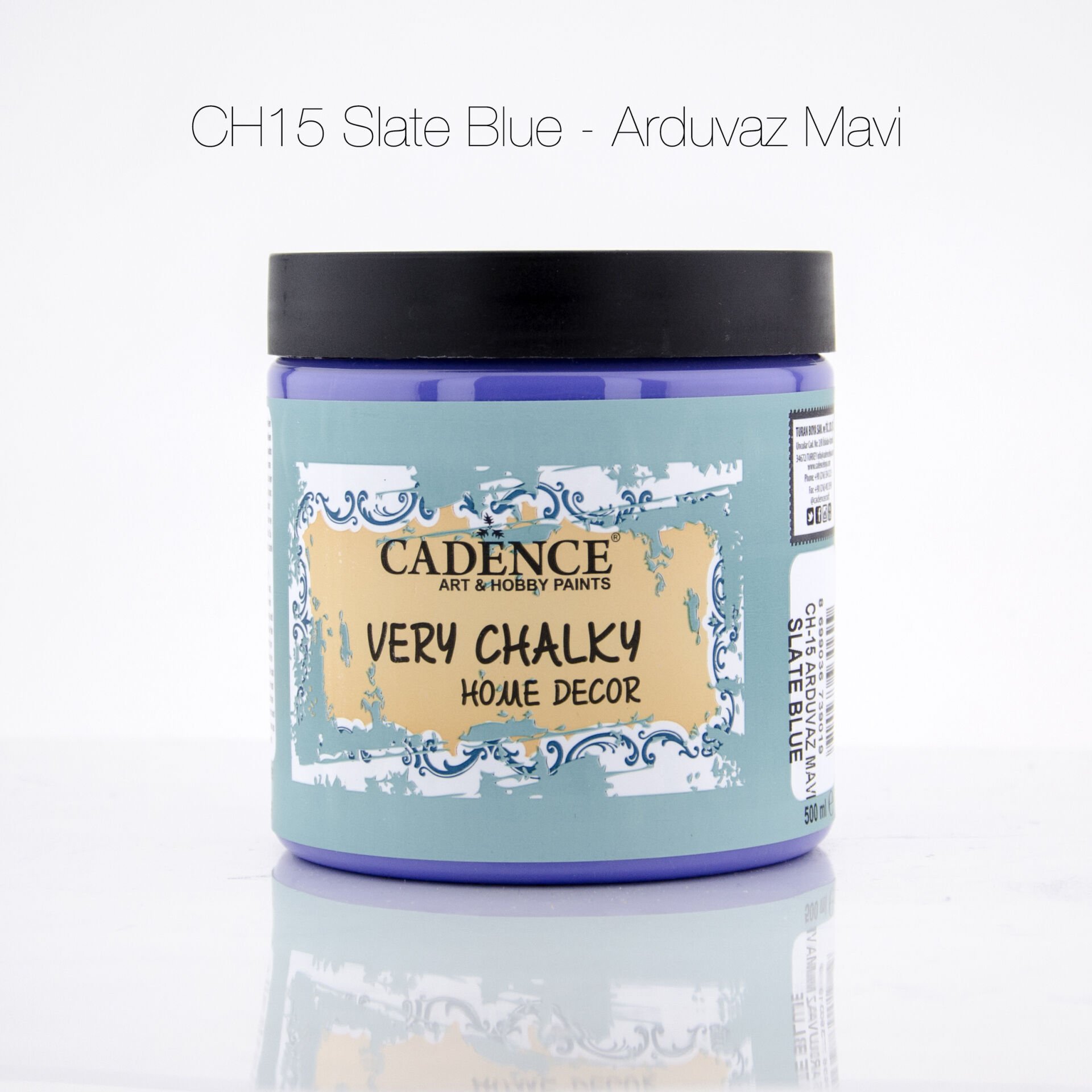 Cadence Very Chalky Home Decor Ch-15 Arduvaz Mavi 500 Ml