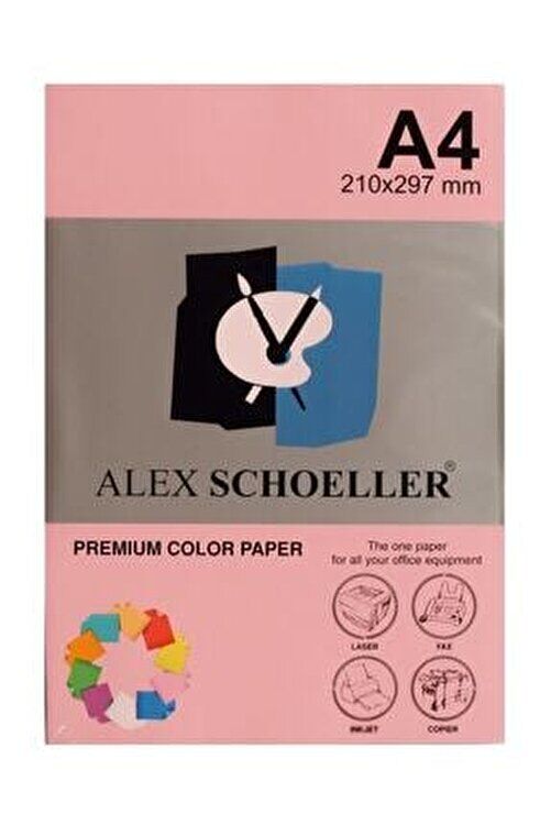 Alex Fotokopi Kağıdı A4 500 Lü Pembe Alx-570