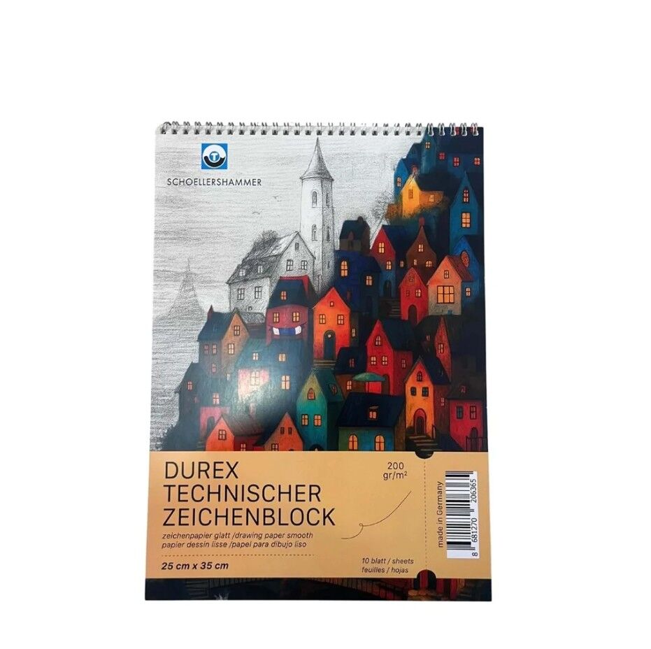 Güven Art Schoellershammer Durex Tercnical Drawing Pad 25x35 Cm 200 Gr 10 Yaprak